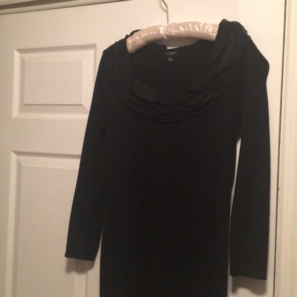 MUST GO Ann Taylor Dress W Ruffle Top - Picture 3 of 3